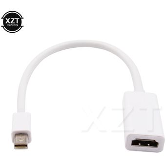 Mac Cable adaptador compatible con Apple Miniconvertidor DP a HDMI 
