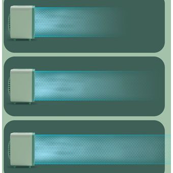 Ventilador de carga USB Refrigeración de escritorio USB Dormitorio portátil Ventilador de alta capacidad 