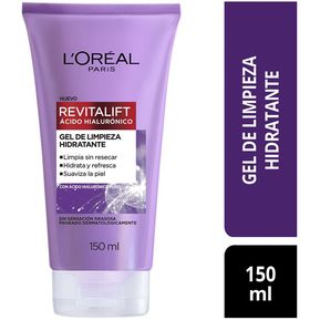Gel Limpiador L'Oréal Revitalift Ácido Hialurónico 150 Ml