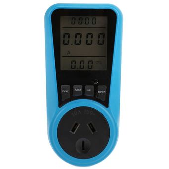 Medidor de potencia digital EF Medidor de energía Enchufe Monitor eléc 