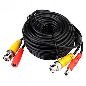 Cable Para Camara Seguridad Cctv Video Y Poder Bnc 10mt. Cable Para Camara Seguridad Cctv Video Y Poder Bnc 10mt.