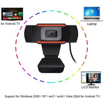 Cámara Web Manual 1080P HD Webcam con micrófono para ordenador portátil Skype MSN 