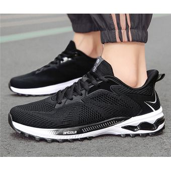 Zapatos para correr ligeros para hombre otoño 2020-negro 