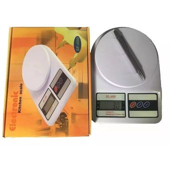 Balanza De Cocina Digital Peso Portátil 10kg Incluye Batería