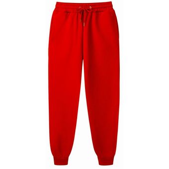 Pantalones de chándal informales para hombre,ropa para correr,wmhyyfd,Fitness,15 colores #Red 