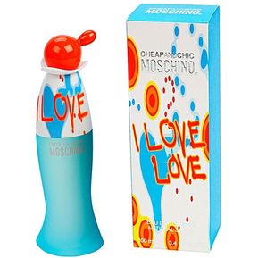 Perfume Moschino Cheap and Chic I Love Love Mujer Dama 3.4oz