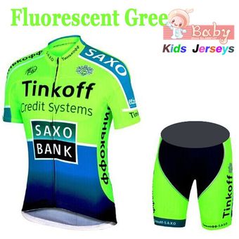 pantalones cortos transpirables de ve Jersey de ciclismo para niños 