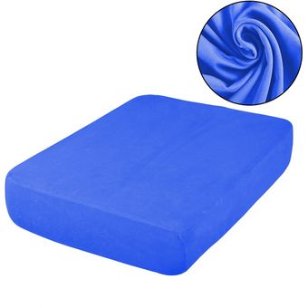 #nave blue Funda de cojín de sofá elástica Universal,de seda fría,lavable,extraíble,1234 asientos,Verano 