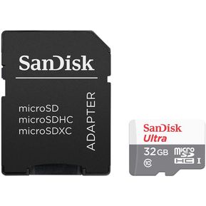 Memoria SanDisk Ultra MicroSDHC UHS-1 de 32 GB, Clase