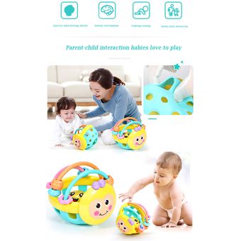 Campana de juguete suave para bebés Sonajeros Juguete de pelota Juguet 