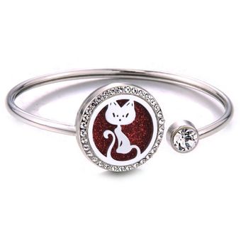 Pulsera Colgante De Libélula Pulsera De Acero Inoxidable De 