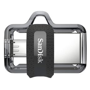Pendrive Sandisk 16gb Dual M3.0 Ultra Micro Usb Android Otg