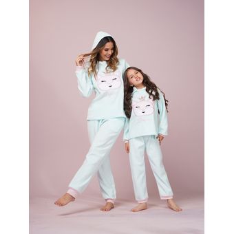 Conjunto Pijama Térmica Con Capota 