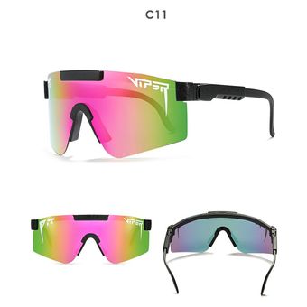 El deporte originales gafas de sol polarizadas para hombres y mujeres al aire libre a prueba de viento C11 