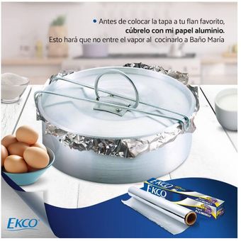 Flanera Ekco de Aluminio 20 cm con Tapa EKCO 04781