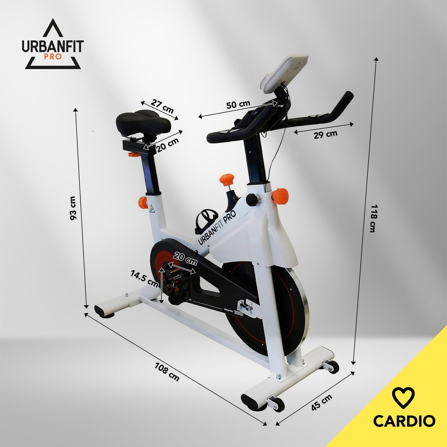 Bicicleta Fija Para Spinning Fitness Cardio