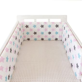 decoración para el hogar juego de cama para dormitorio de bebé almohadas para cama de bebé cojín Protector de cuna Parachoques para cuna de bebé alrededor 