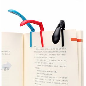 Itimo Clip Book Light, Plegable Flexible Ajustable - Azul