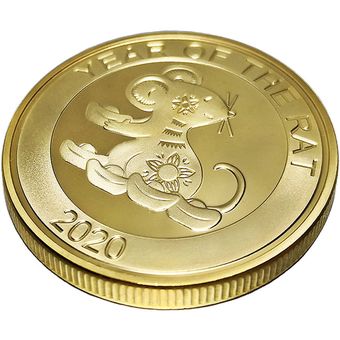 2Pack 2020 Year Of The Rat Desafío De Recuerdo De Monedas 