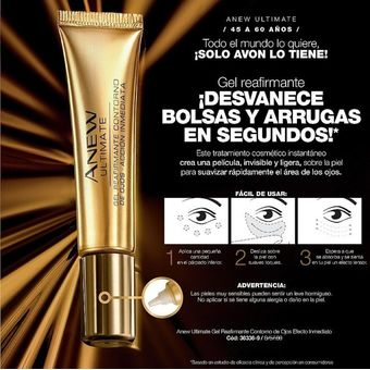 Avon Gel Reafirmante Contorno De Ojos Efecto Inmediato Anew Ultimate Linio Peru Av463hb0bt8bqlpe