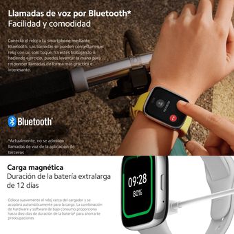 Smartwatch  Xiaomi Redmi Watch 3, Bluetooth, Hasta 12 días