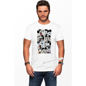 camiseta hombre mickey mouse