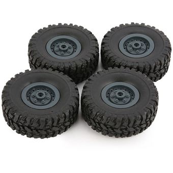 Neumático de goma para llanta de rueda de 4 piezas para RC 116 coche 