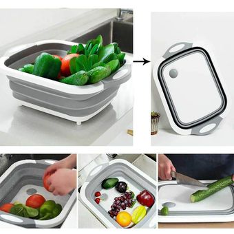 JJQHYC Tabla de Cortar Plegable Multifuncional Accesorios Cocina