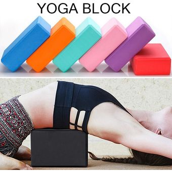 Gimnasia bloque de Yoga de EVA de espuma de bloques de ladrillo para Crossfit ejercicio entrenamiento culturismo equipos 