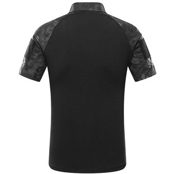 camisa táctica de camuflaje de manga corta #Camouflage Camiseta del ejército militar para hombre pantalón de camuflaje Multicam de caza y combate XYX 