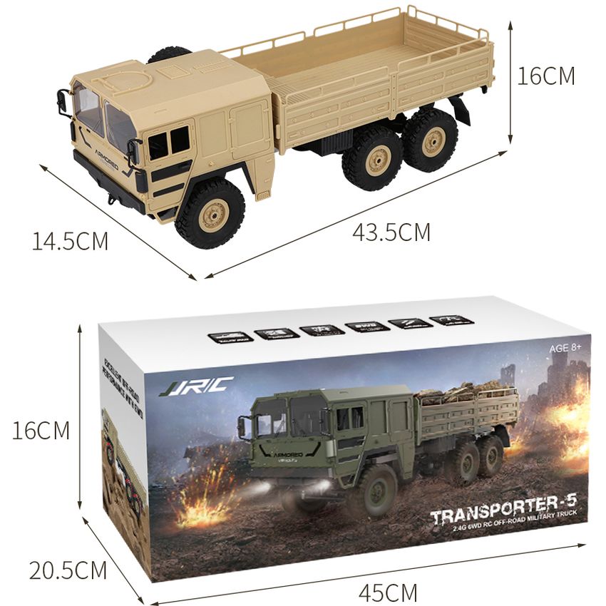 camion militar rc
