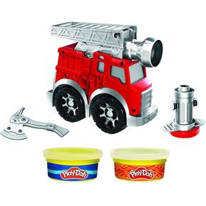 Plastilina Play-doh Wheels - Camión De Bomberos Original