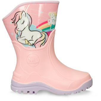 Botas de Lluvia Palo De Rosa Bubblegummers Natura Ni a