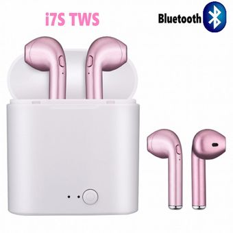 I7 I7s Tws Auriculares Bluetooth Binau Auriculares Tapones 