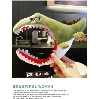 Coreano accesorios tiburón diadema de dinosaurio conejo zanahoria divertido lavado de cara para el pelo Pelo set de decoración para bisel para el cabello accesorios para el cabello C33 