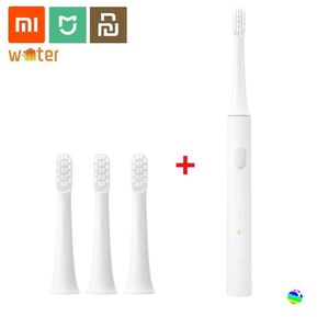 Xiaomi Mijia T100 Cepillo de dientes sónico y sus 3 cabezal...
