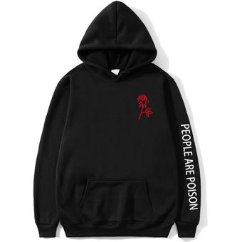 personas están sudaderas con veneno para hombre negro de moda Harajuku  Sudadera Mujer inspirado en Tumblr estética de los hombres/de las mujeres  con capucha sudadera LAN-#2 black | Linio México - GE598FA114307LMX