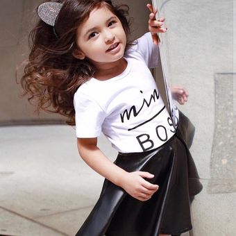 Trajes de combinación familiar Mami Papi Kid Baby T-shirts camisetas letra impresa 