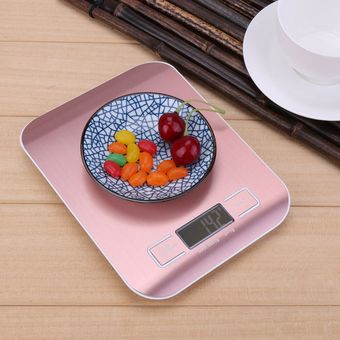 herramientas de medición de acero inoxidable para cocina báscula electrónica de Banco LCD herramienta electrónica de pesaje #3 Báscula Digital de cocina de 5 kg1 kg 