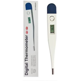 Médico termómetro oral Display Termómetro Termómetro digital axila 
