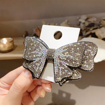 accesorios para el cabello con perlas de cristal y mariposas pasadores de flores lazos horquillas de diamantes de imitación Pinzas de pelo para mujer 