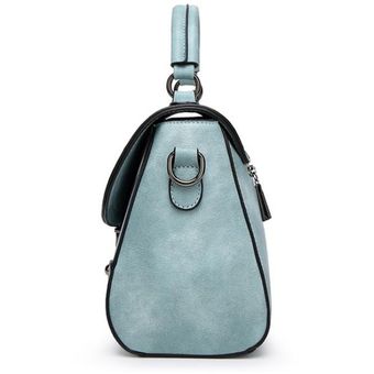 Diseñador de las mujeres es nuevo mate bolso cerradura estilo retro bolso de color sólido 20-30cm bolso de hombro de moda bolsa #Pequeño 