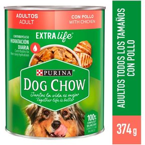 Dog Chow Adultos pavo y pollo 374gr