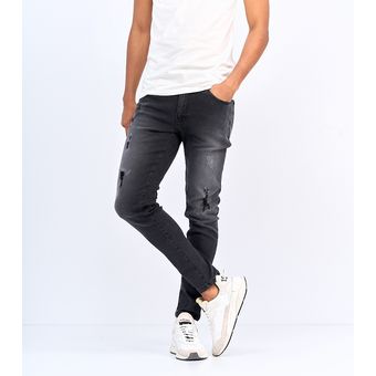 Jeans Typer Hombre 825084 Negro 
