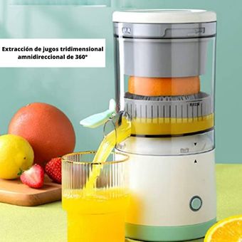 Exprimidor Electrico Recargable Zumo De Naranja Limón Y Más