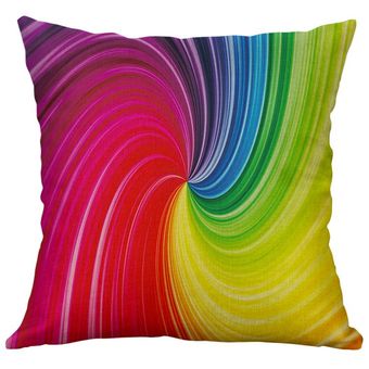 Nuevo Dynamic Ripple Vortex Siete Color Casa de almohada 
