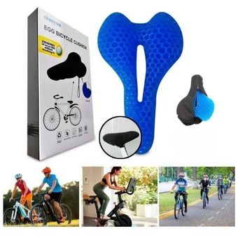 Cojín Gel Bicicletas Sillín Forro Funda Protector Asiento