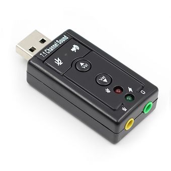 SUCESO Tarjeta de Sonido USB Externa PC Negro Mac Altavoces Adaptador USB a Jack 3.5 mm Audio y Micrófono Adaptador de USB Externo Estéreo para PS4 Auriculares Amplificador,Ordenador portátil 