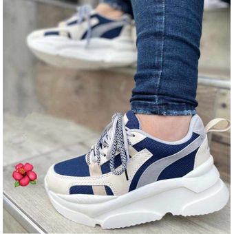 Lindos Azul Marino para Dama Zapatos Mujer Casual tendencia | Linio Colombia - GE063FA17SSDVLCO