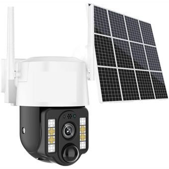 Cámara Solar WIFI IP65 Solar 4g Exterior Seguridad V380 – Ecoled Colombia